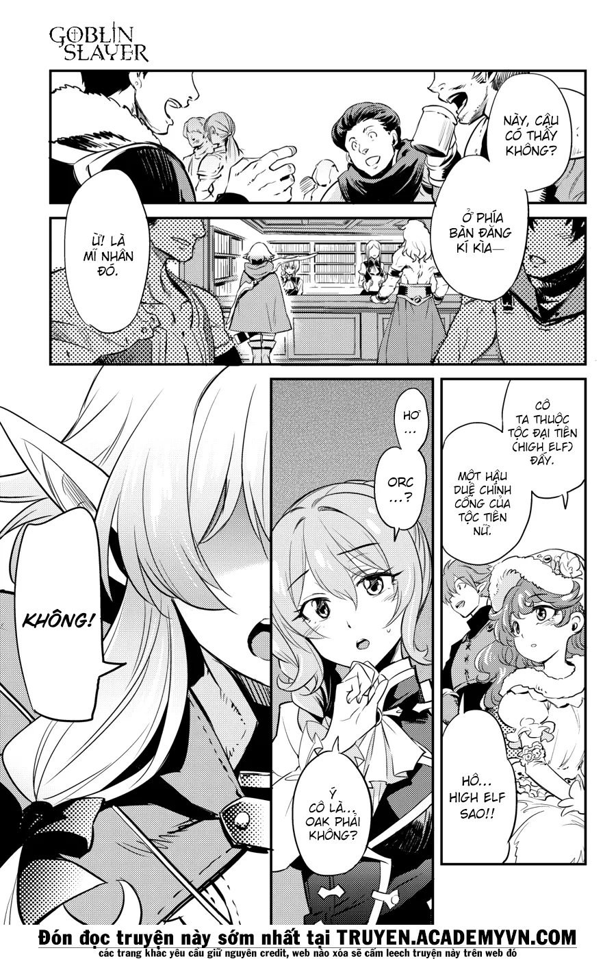 HentaiVN.net - Ảnh 7 - Goblin Slayer [Thợ Săn Goblin; ゴブリンスレイヤー; Tôi Chỉ Muốn Tiêu Diệt Goblin] - Chap 5