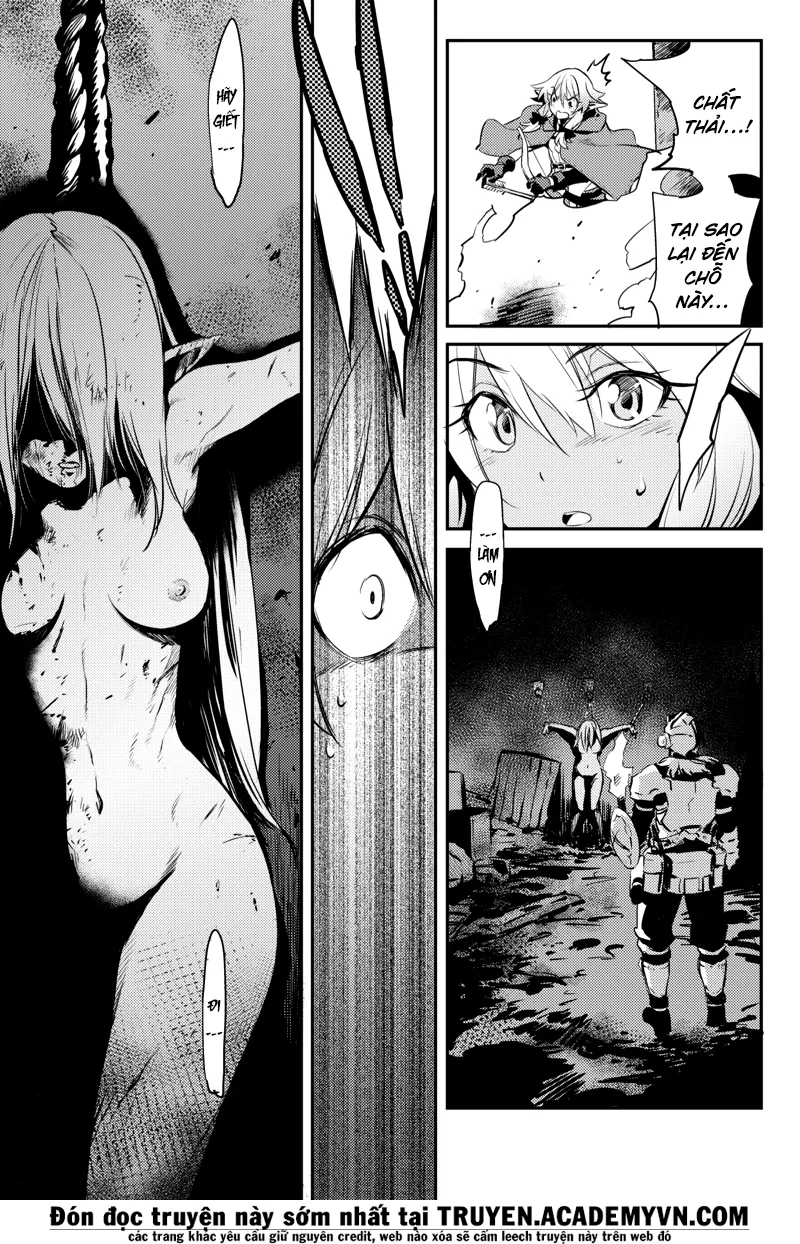 HentaiVN.net - Ảnh 34 - Goblin Slayer [Thợ Săn Goblin; ゴブリンスレイヤー; Tôi Chỉ Muốn Tiêu Diệt Goblin] - Chap 6