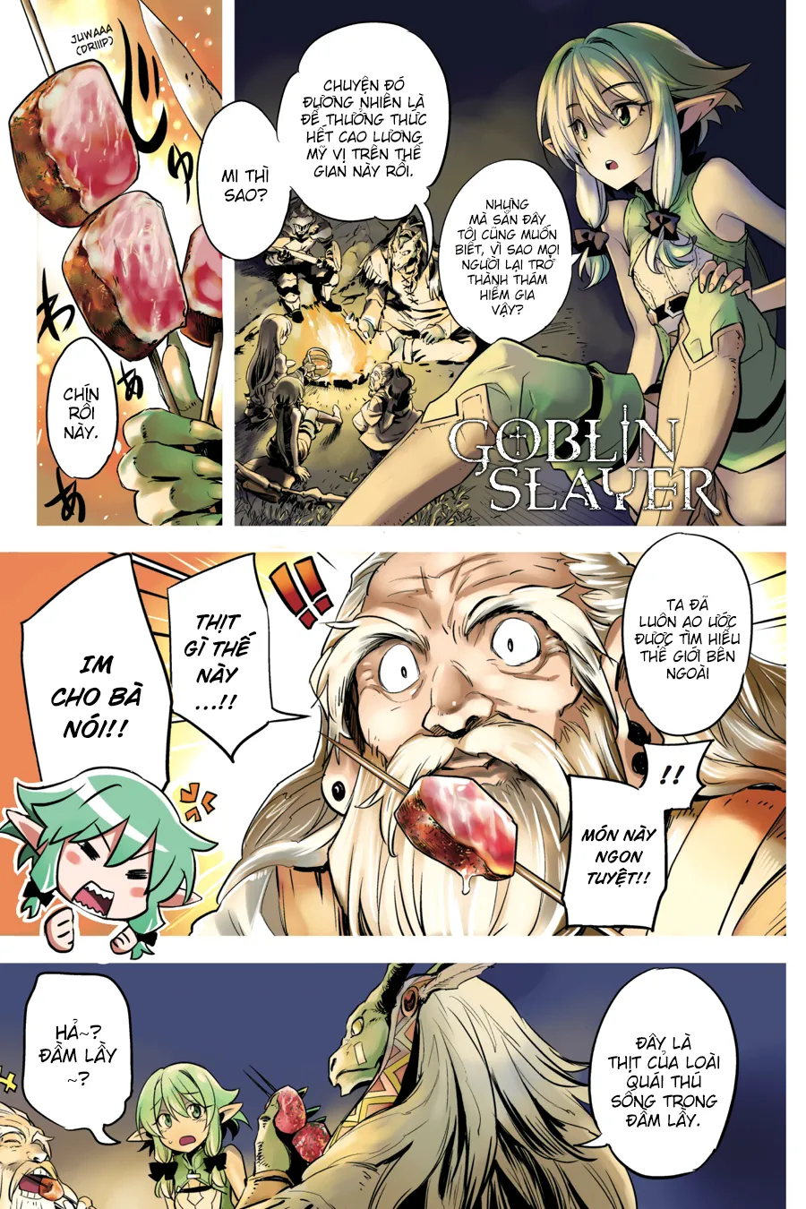 HentaiVN.net - Ảnh 4 - Goblin Slayer [Thợ Săn Goblin; ゴブリンスレイヤー; Tôi Chỉ Muốn Tiêu Diệt Goblin] - Chap 6