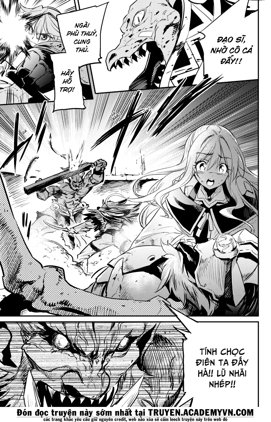 HentaiVN.net - Ảnh 25 - Goblin Slayer [Thợ Săn Goblin; ゴブリンスレイヤー; Tôi Chỉ Muốn Tiêu Diệt Goblin] - Chap 8
