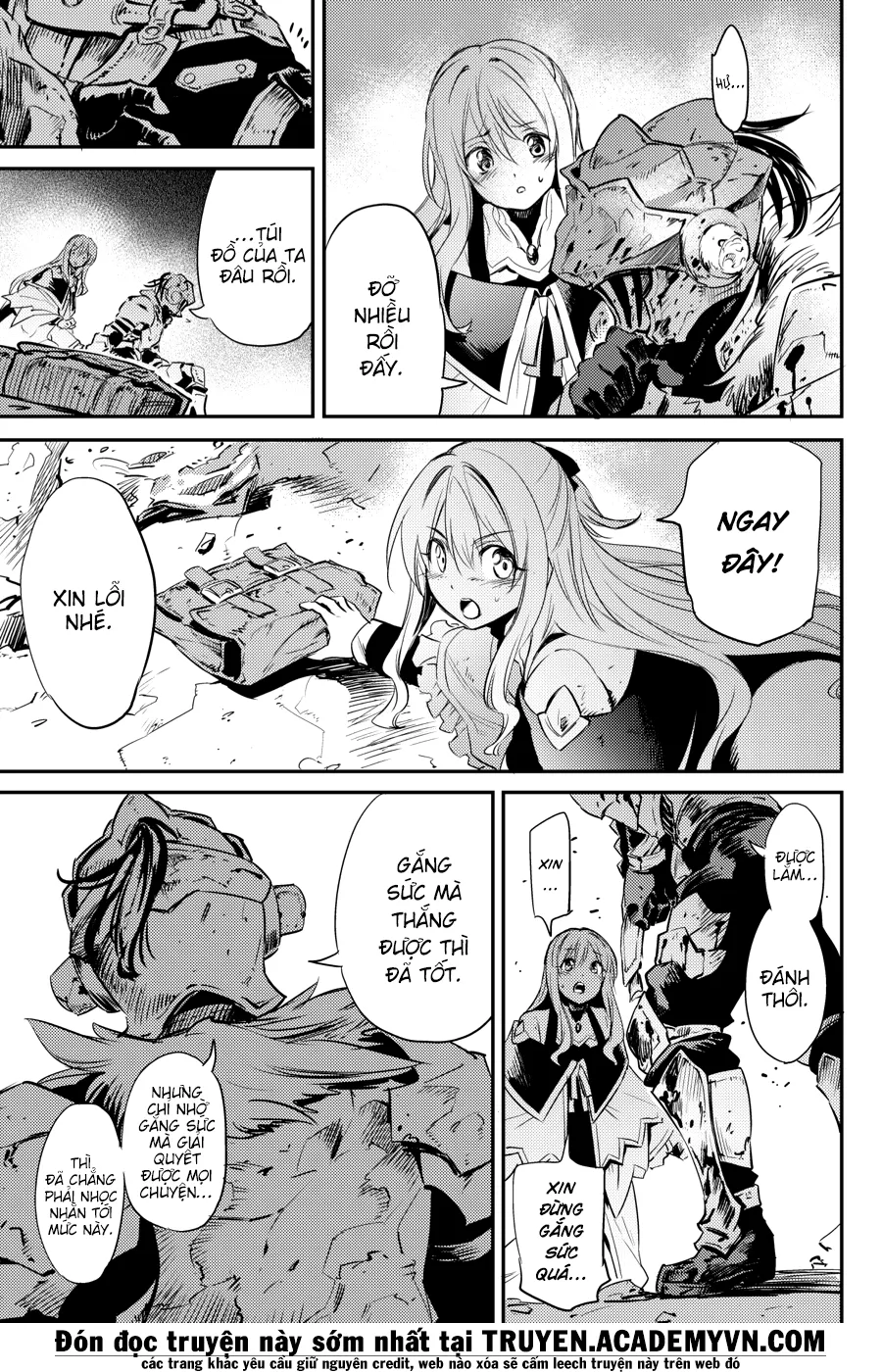 HentaiVN.net - Ảnh 29 - Goblin Slayer [Thợ Săn Goblin; ゴブリンスレイヤー; Tôi Chỉ Muốn Tiêu Diệt Goblin] - Chap 8