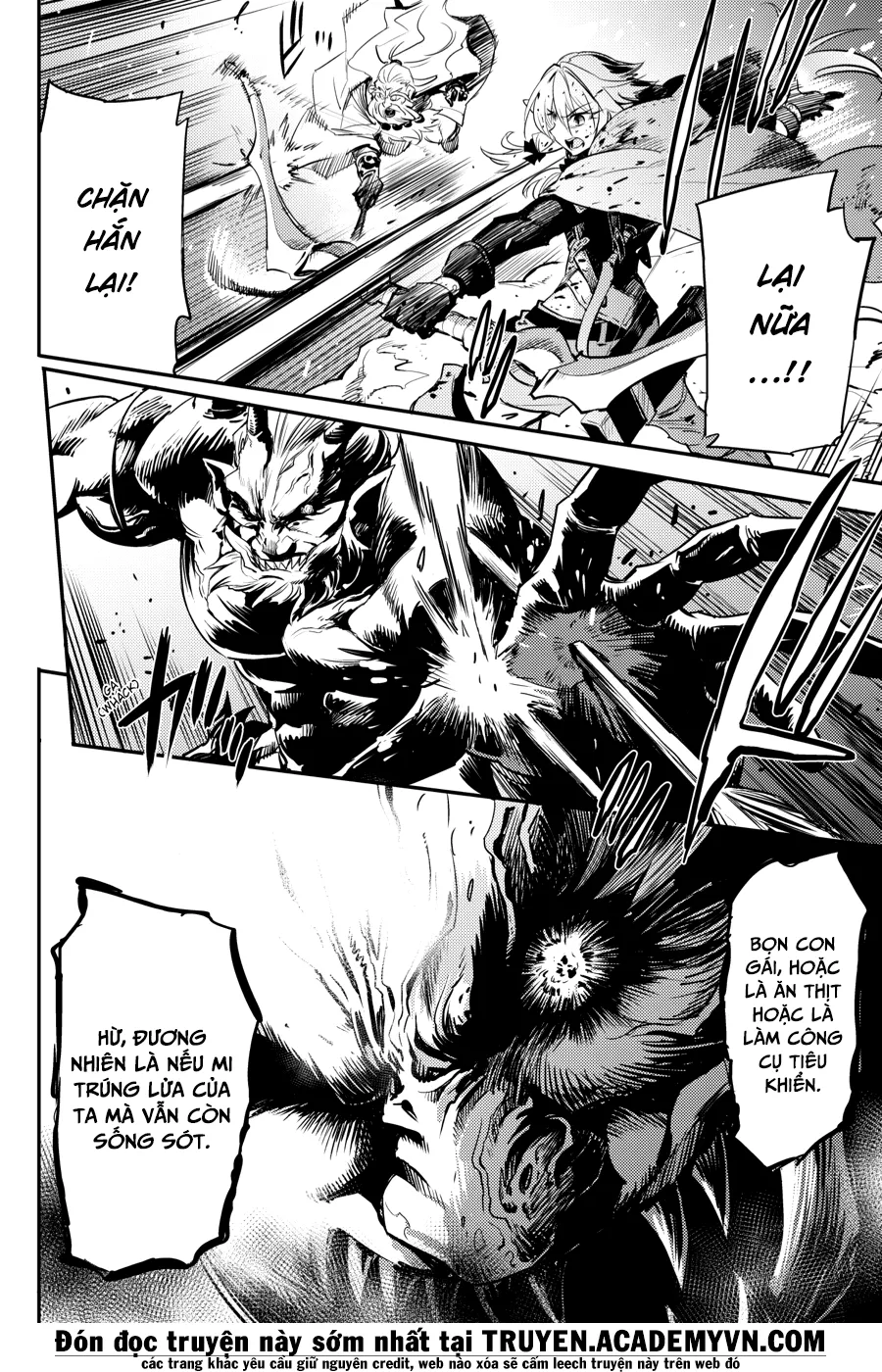 HentaiVN.net - Ảnh 32 - Goblin Slayer [Thợ Săn Goblin; ゴブリンスレイヤー; Tôi Chỉ Muốn Tiêu Diệt Goblin] - Chap 8