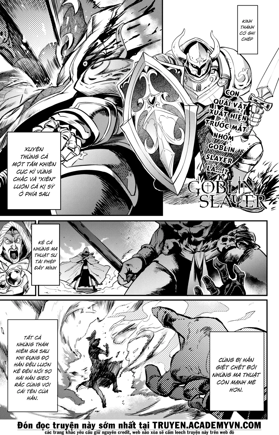 HentaiVN.net - Ảnh 4 - Goblin Slayer [Thợ Săn Goblin; ゴブリンスレイヤー; Tôi Chỉ Muốn Tiêu Diệt Goblin] - Chap 8