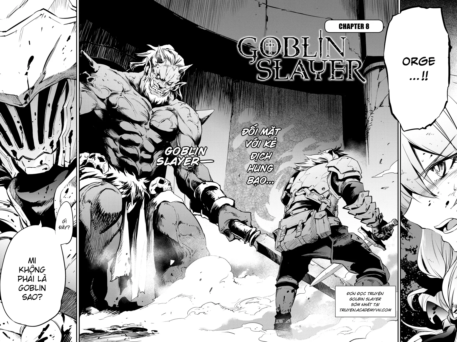 HentaiVN.net - Ảnh 5 - Goblin Slayer [Thợ Săn Goblin; ゴブリンスレイヤー; Tôi Chỉ Muốn Tiêu Diệt Goblin] - Chap 8