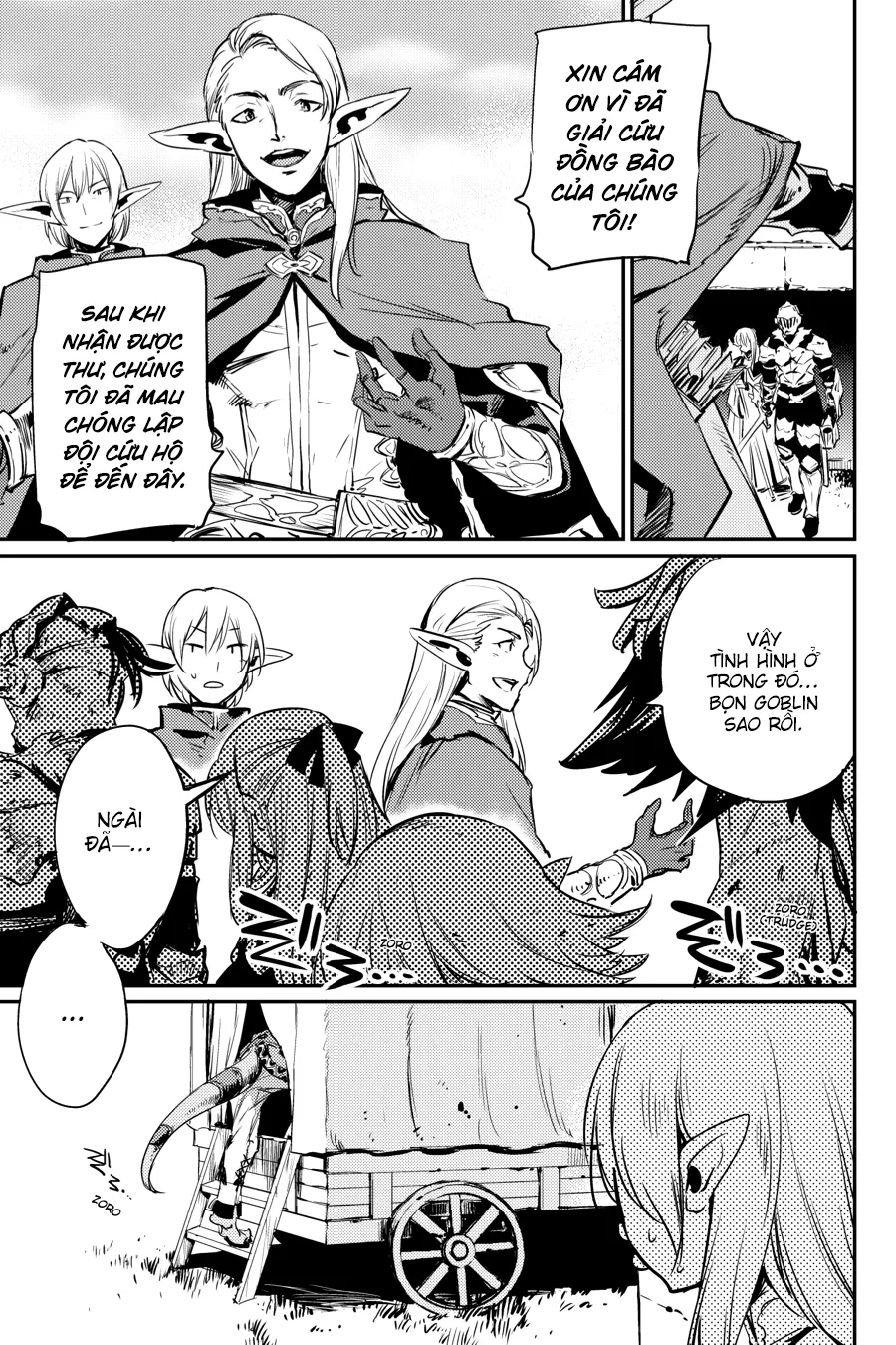 HentaiVN.net - Ảnh 25 - Goblin Slayer [Thợ Săn Goblin; ゴブリンスレイヤー; Tôi Chỉ Muốn Tiêu Diệt Goblin] - Chap 9