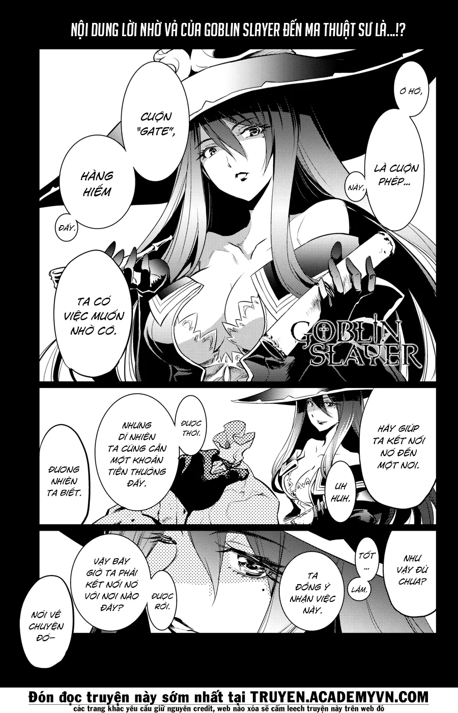 HentaiVN.net - Ảnh 4 - Goblin Slayer [Thợ Săn Goblin; ゴブリンスレイヤー; Tôi Chỉ Muốn Tiêu Diệt Goblin] - Chap 9