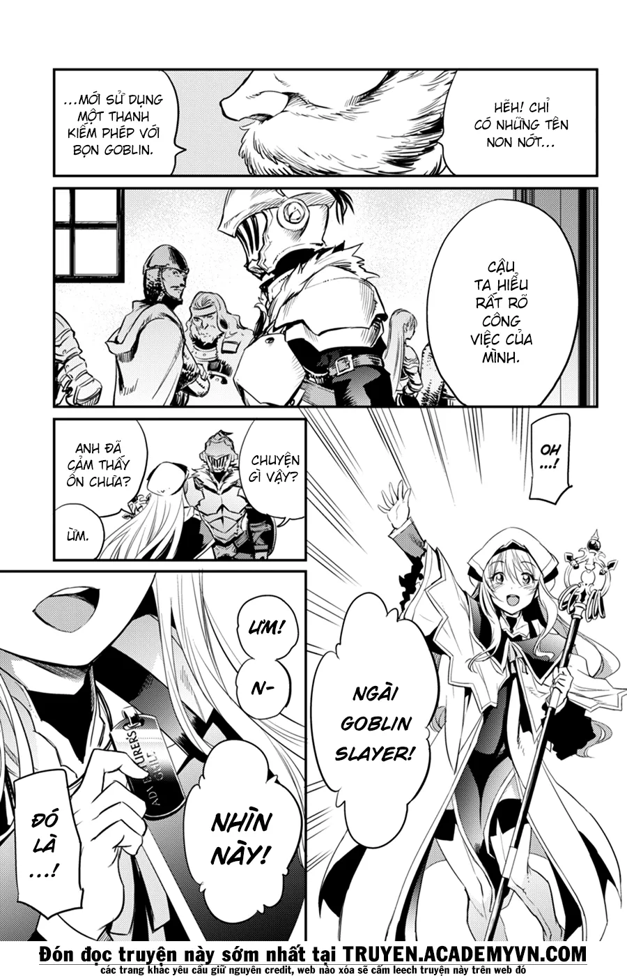 HentaiVN.net - Ảnh 24 - Goblin Slayer [Thợ Săn Goblin; ゴブリンスレイヤー; Tôi Chỉ Muốn Tiêu Diệt Goblin] - Chap 10