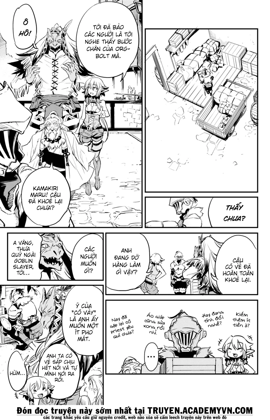 HentaiVN.net - Ảnh 28 - Goblin Slayer [Thợ Săn Goblin; ゴブリンスレイヤー; Tôi Chỉ Muốn Tiêu Diệt Goblin] - Chap 10