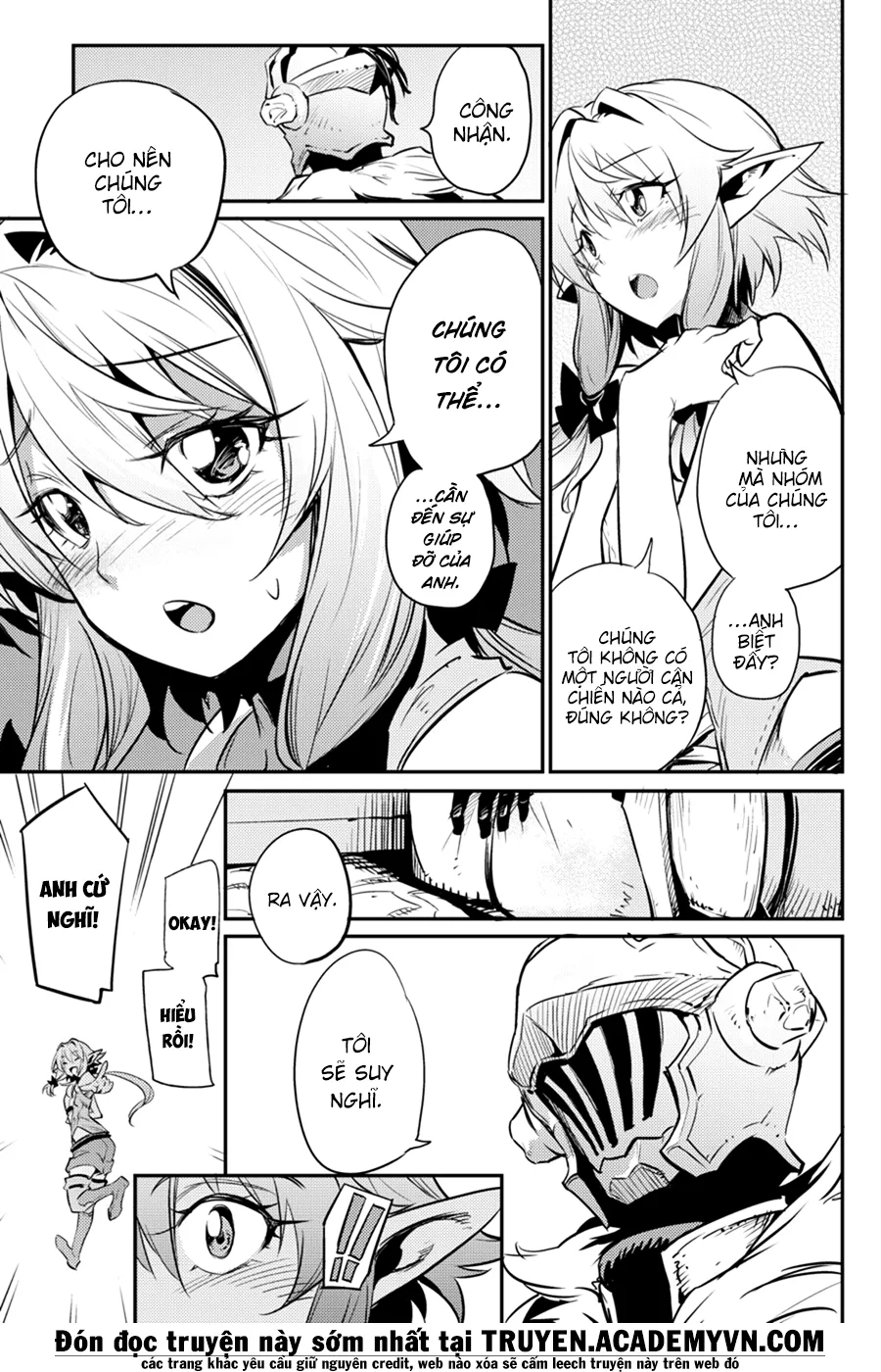 HentaiVN.net - Ảnh 30 - Goblin Slayer [Thợ Săn Goblin; ゴブリンスレイヤー; Tôi Chỉ Muốn Tiêu Diệt Goblin] - Chap 10