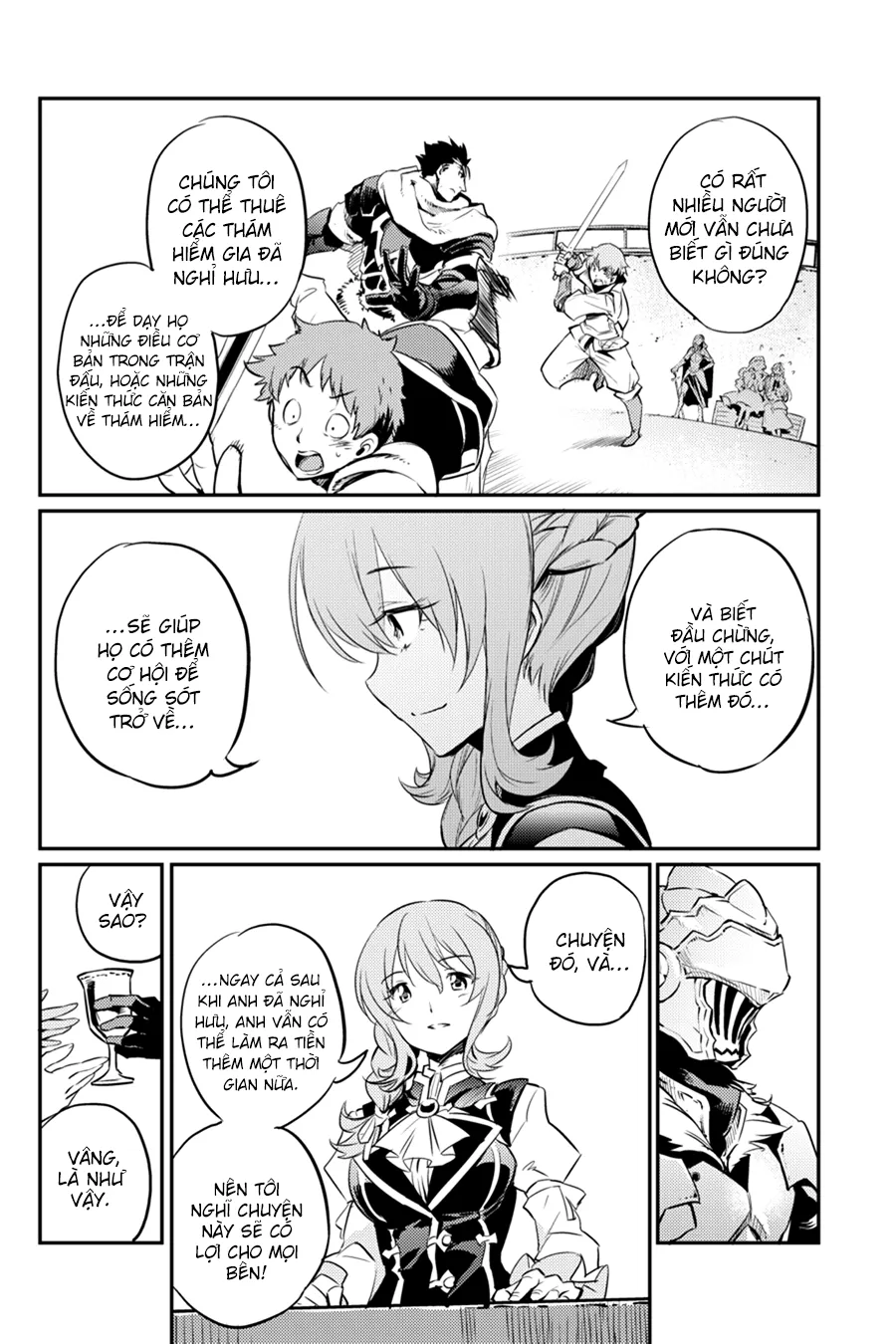 HentaiVN.net - Ảnh 34 - Goblin Slayer [Thợ Săn Goblin; ゴブリンスレイヤー; Tôi Chỉ Muốn Tiêu Diệt Goblin] - Chap 10