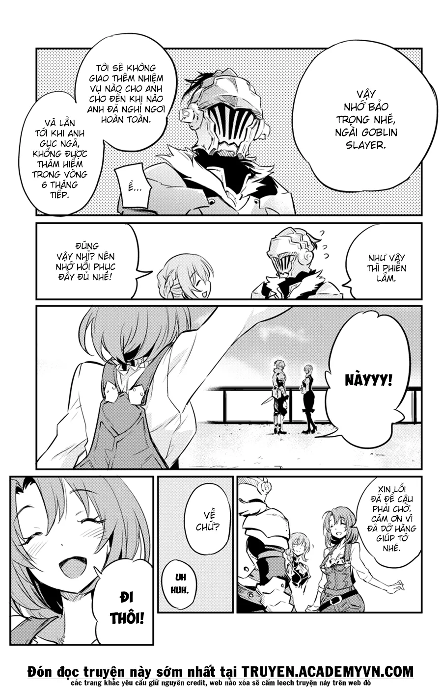 HentaiVN.net - Ảnh 35 - Goblin Slayer [Thợ Săn Goblin; ゴブリンスレイヤー; Tôi Chỉ Muốn Tiêu Diệt Goblin] - Chap 10