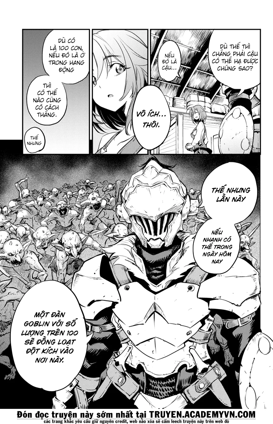 HentaiVN.net - Ảnh 6 - Goblin Slayer [Thợ Săn Goblin; ゴブリンスレイヤー; Tôi Chỉ Muốn Tiêu Diệt Goblin] - Chap 11