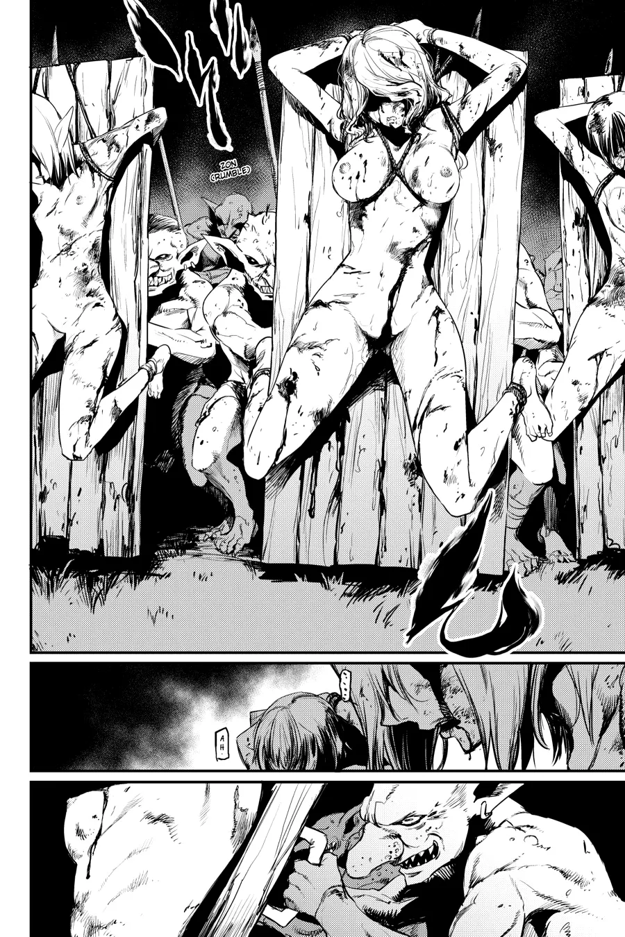 HentaiVN.net - Ảnh 12 - Goblin Slayer [Thợ Săn Goblin; ゴブリンスレイヤー; Tôi Chỉ Muốn Tiêu Diệt Goblin] - Chap 12