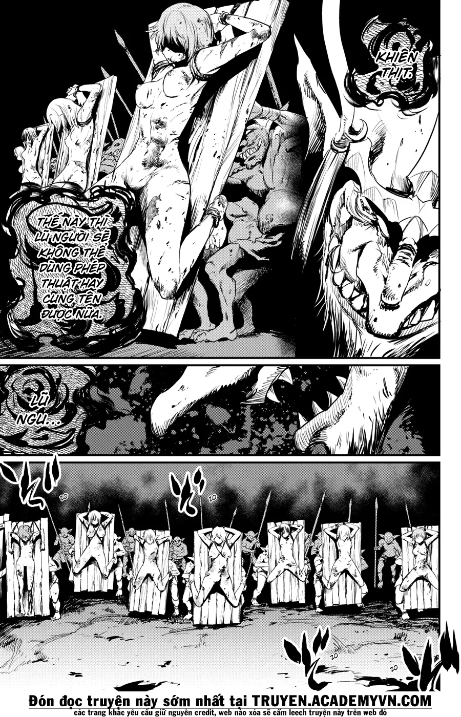 HentaiVN.net - Ảnh 13 - Goblin Slayer [Thợ Săn Goblin; ゴブリンスレイヤー; Tôi Chỉ Muốn Tiêu Diệt Goblin] - Chap 12