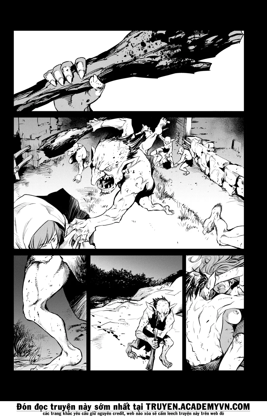 HentaiVN.net - Ảnh 25 - Goblin Slayer [Thợ Săn Goblin; ゴブリンスレイヤー; Tôi Chỉ Muốn Tiêu Diệt Goblin] - Chap 13