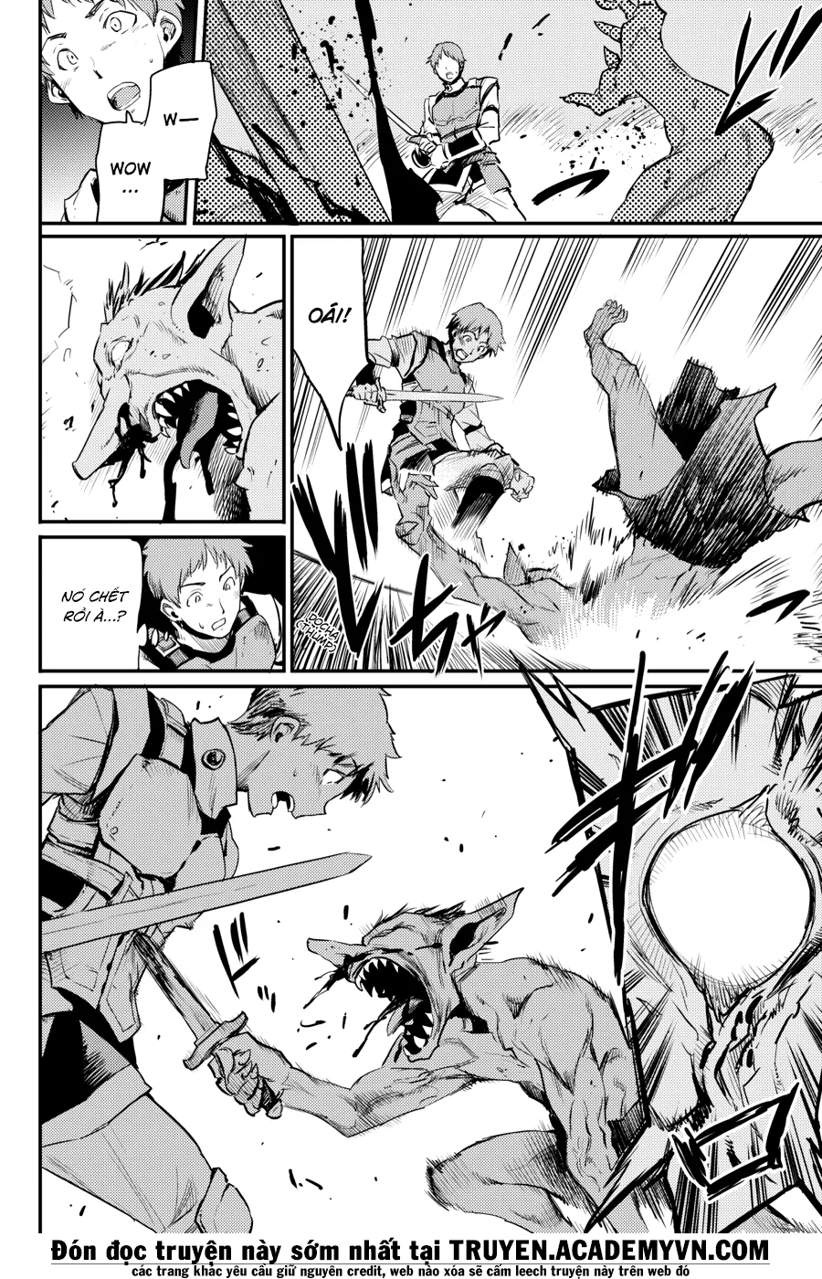 HentaiVN.net - Ảnh 5 - Goblin Slayer [Thợ Săn Goblin; ゴブリンスレイヤー; Tôi Chỉ Muốn Tiêu Diệt Goblin] - Chap 13