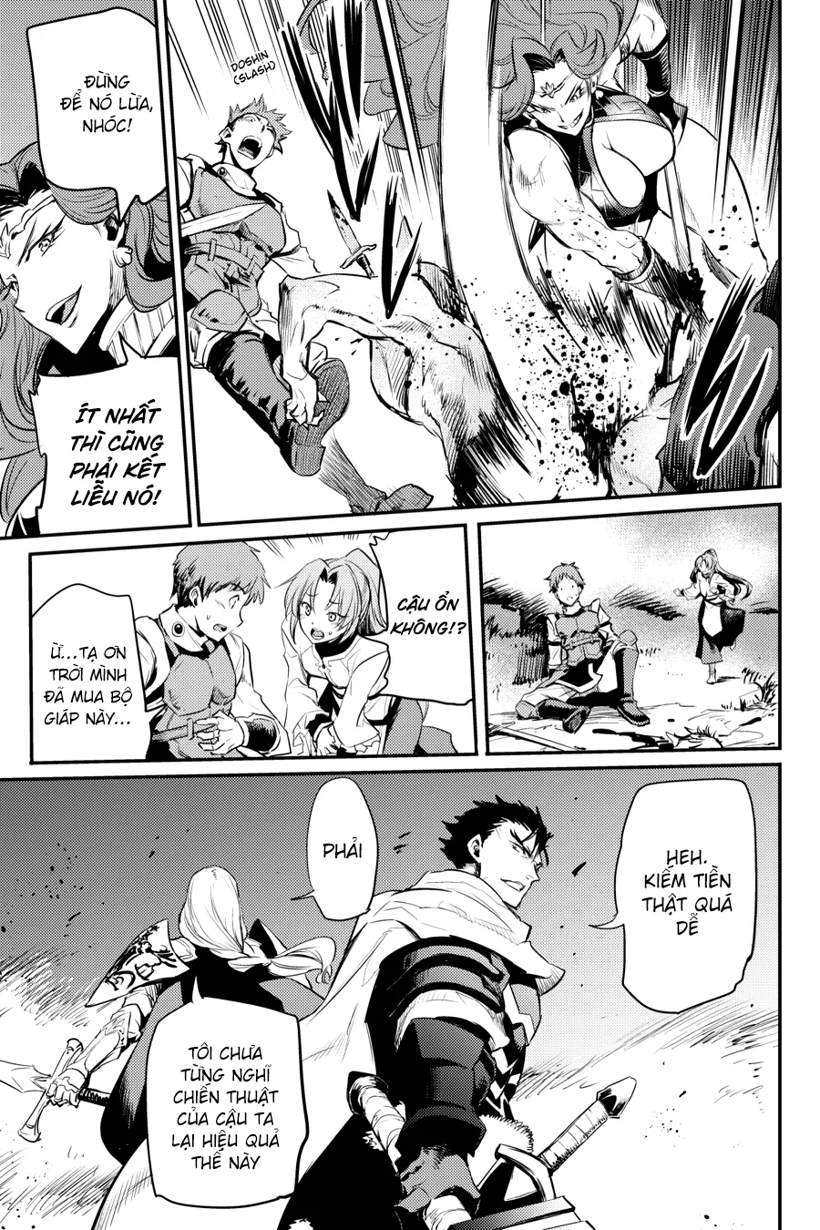 HentaiVN.net - Ảnh 6 - Goblin Slayer [Thợ Săn Goblin; ゴブリンスレイヤー; Tôi Chỉ Muốn Tiêu Diệt Goblin] - Chap 13