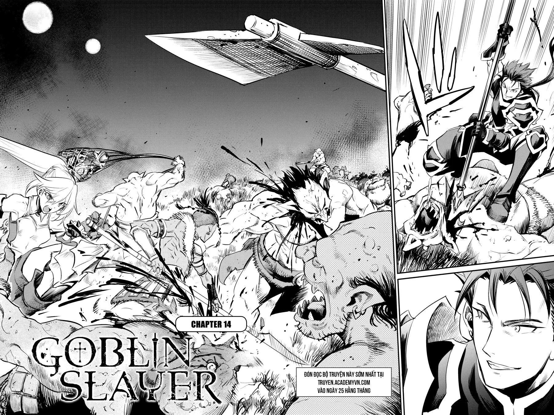 HentaiVN.net - Ảnh 6 - Goblin Slayer [Thợ Săn Goblin; ゴブリンスレイヤー; Tôi Chỉ Muốn Tiêu Diệt Goblin] - Chap 14