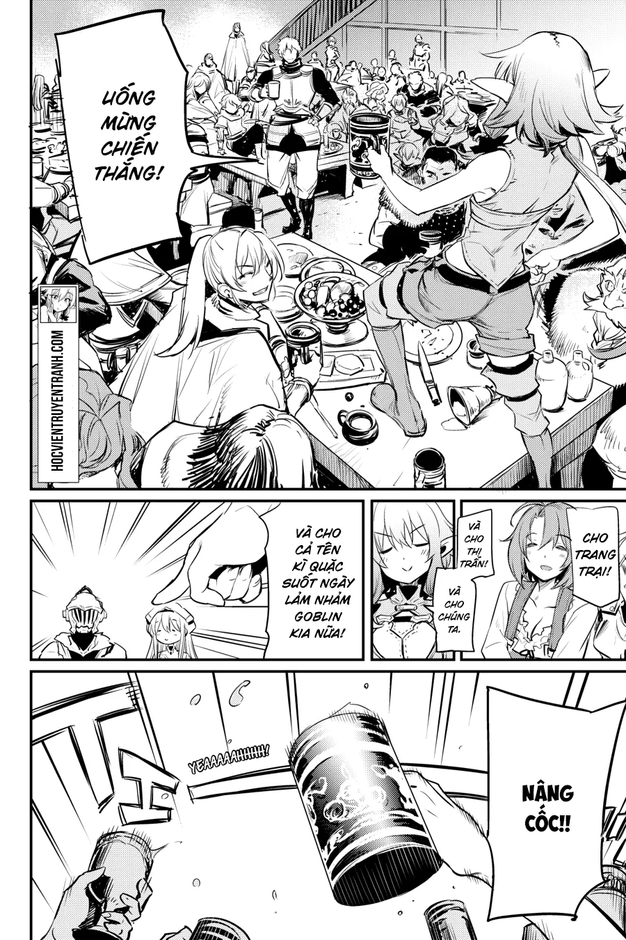HentaiVN.net - Ảnh 18 - Goblin Slayer [Thợ Săn Goblin; ゴブリンスレイヤー; Tôi Chỉ Muốn Tiêu Diệt Goblin] - Chap 15