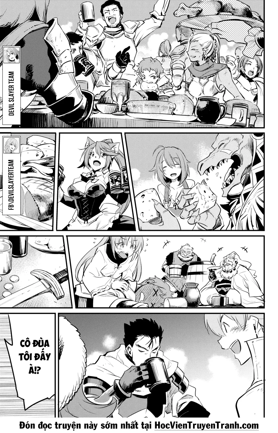 HentaiVN.net - Ảnh 19 - Goblin Slayer [Thợ Săn Goblin; ゴブリンスレイヤー; Tôi Chỉ Muốn Tiêu Diệt Goblin] - Chap 15