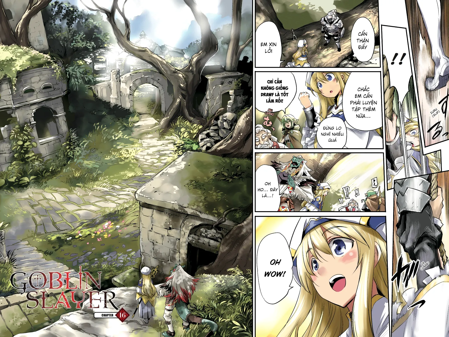 HentaiVN.net - Ảnh 5 - Goblin Slayer [Thợ Săn Goblin; ゴブリンスレイヤー; Tôi Chỉ Muốn Tiêu Diệt Goblin] - Chap 16