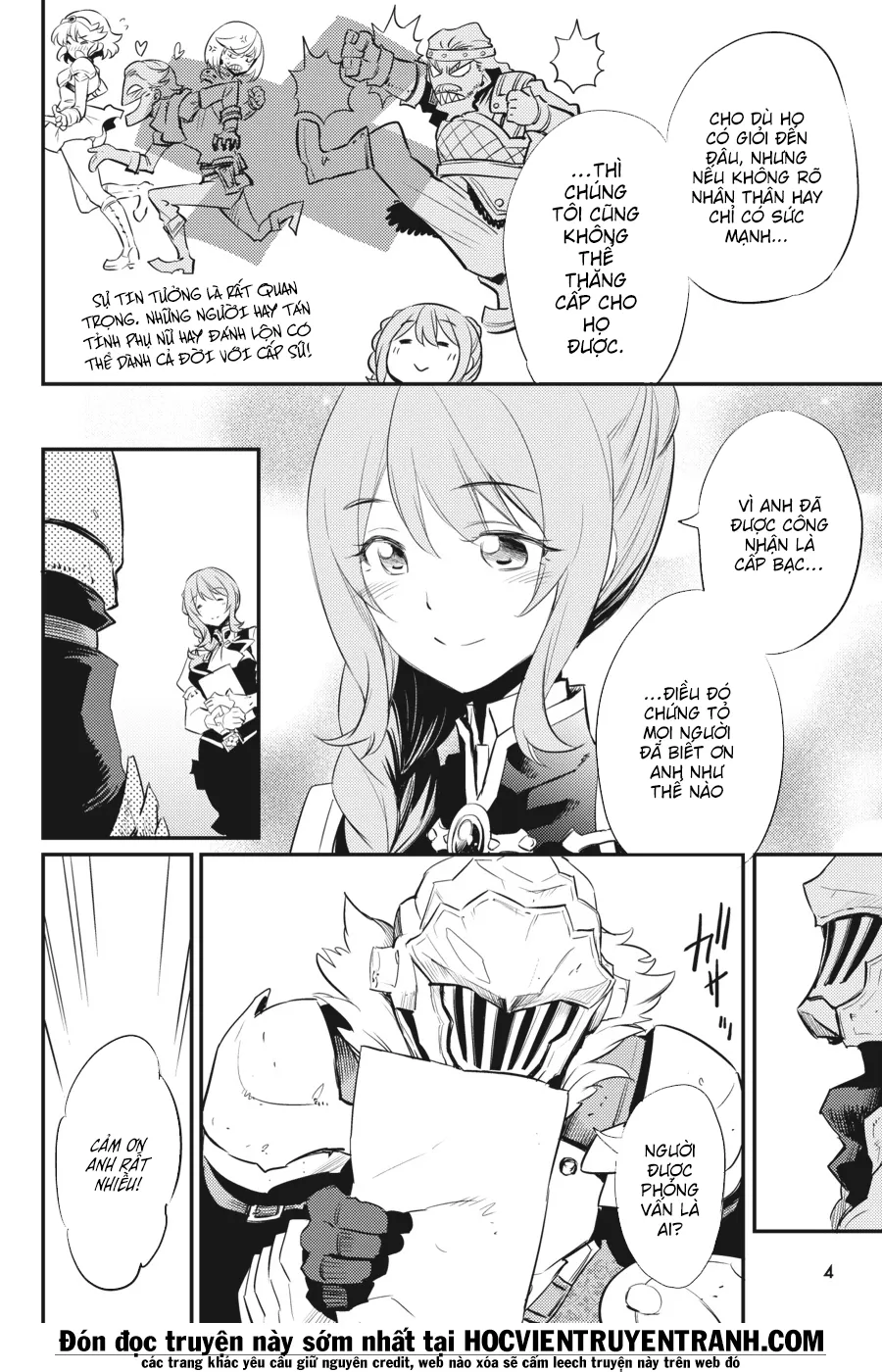 HentaiVN.net - Ảnh 4 - Goblin Slayer [Thợ Săn Goblin; ゴブリンスレイヤー; Tôi Chỉ Muốn Tiêu Diệt Goblin] - Chap 17