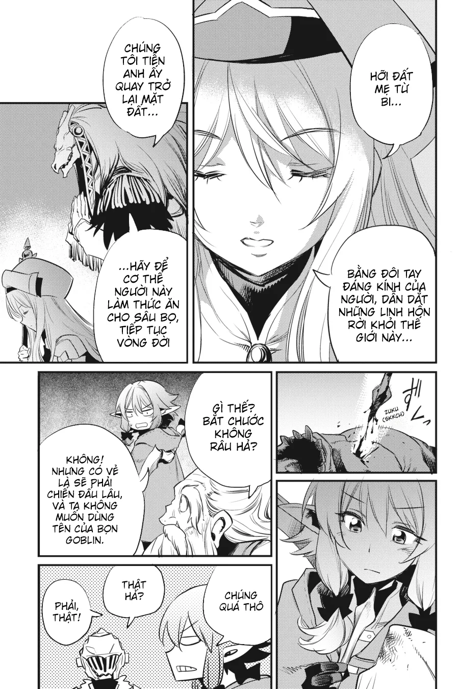 HentaiVN.net - Ảnh 23 - Goblin Slayer [Thợ Săn Goblin; ゴブリンスレイヤー; Tôi Chỉ Muốn Tiêu Diệt Goblin] - Chap 18