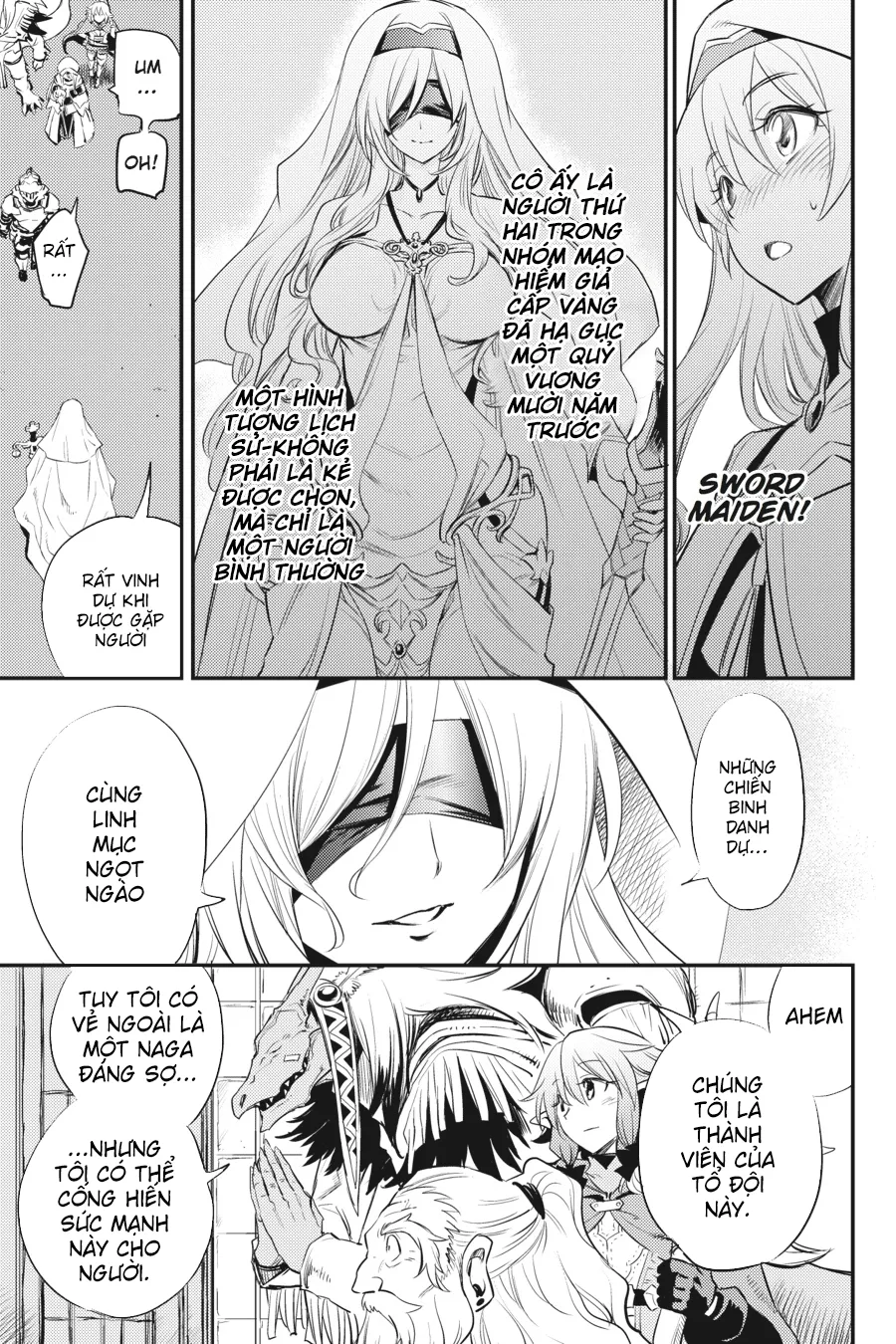 HentaiVN.net - Ảnh 7 - Goblin Slayer [Thợ Săn Goblin; ゴブリンスレイヤー; Tôi Chỉ Muốn Tiêu Diệt Goblin] - Chap 18