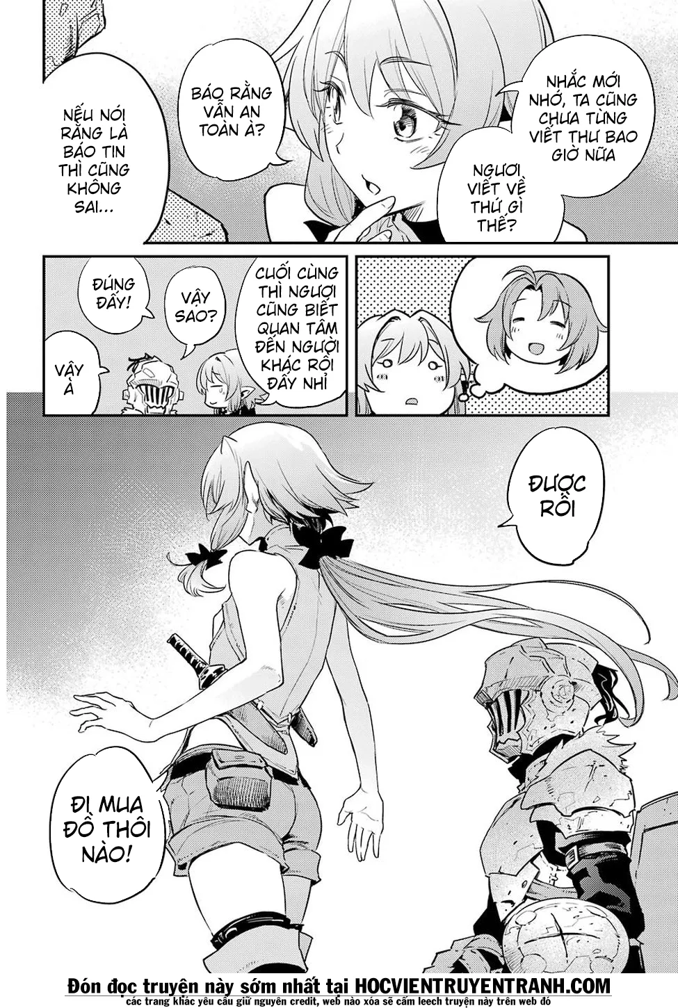 HentaiVN.net - Ảnh 25 - Goblin Slayer [Thợ Săn Goblin; ゴブリンスレイヤー; Tôi Chỉ Muốn Tiêu Diệt Goblin] - Chap 20