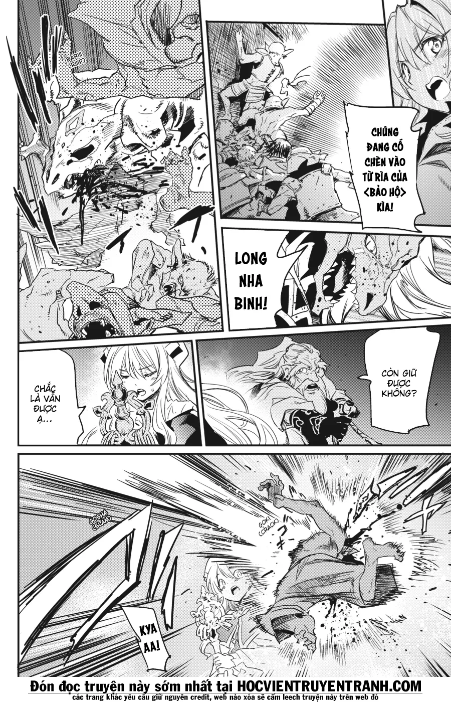 HentaiVN.net - Ảnh 12 - Goblin Slayer [Thợ Săn Goblin; ゴブリンスレイヤー; Tôi Chỉ Muốn Tiêu Diệt Goblin] - Chap 22