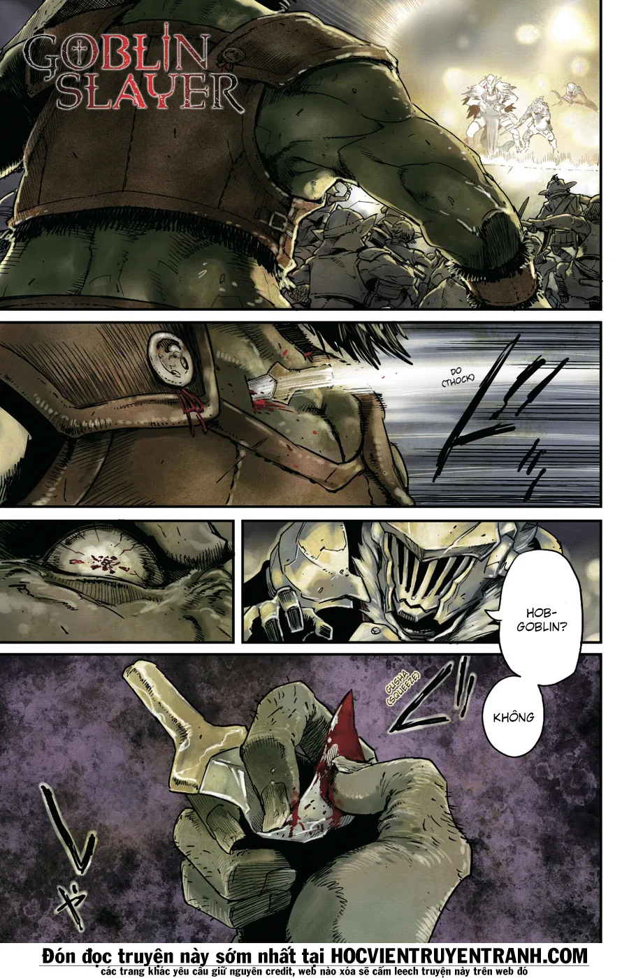 HentaiVN.net - Ảnh 4 - Goblin Slayer [Thợ Săn Goblin; ゴブリンスレイヤー; Tôi Chỉ Muốn Tiêu Diệt Goblin] - Chap 22
