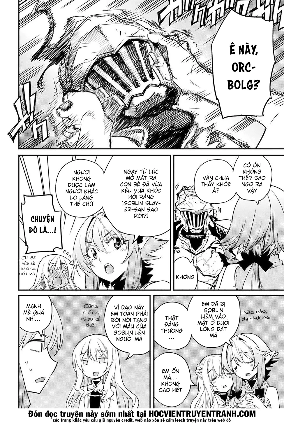 HentaiVN.net - Ảnh 30 - Goblin Slayer [Thợ Săn Goblin; ゴブリンスレイヤー; Tôi Chỉ Muốn Tiêu Diệt Goblin] - Chap 24
