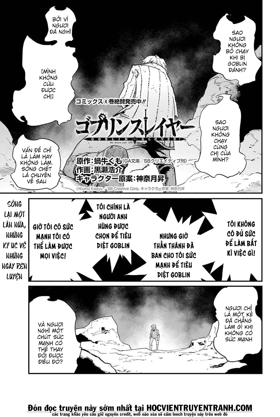 HentaiVN.net - Ảnh 4 - Goblin Slayer [Thợ Săn Goblin; ゴブリンスレイヤー; Tôi Chỉ Muốn Tiêu Diệt Goblin] - Chap 24
