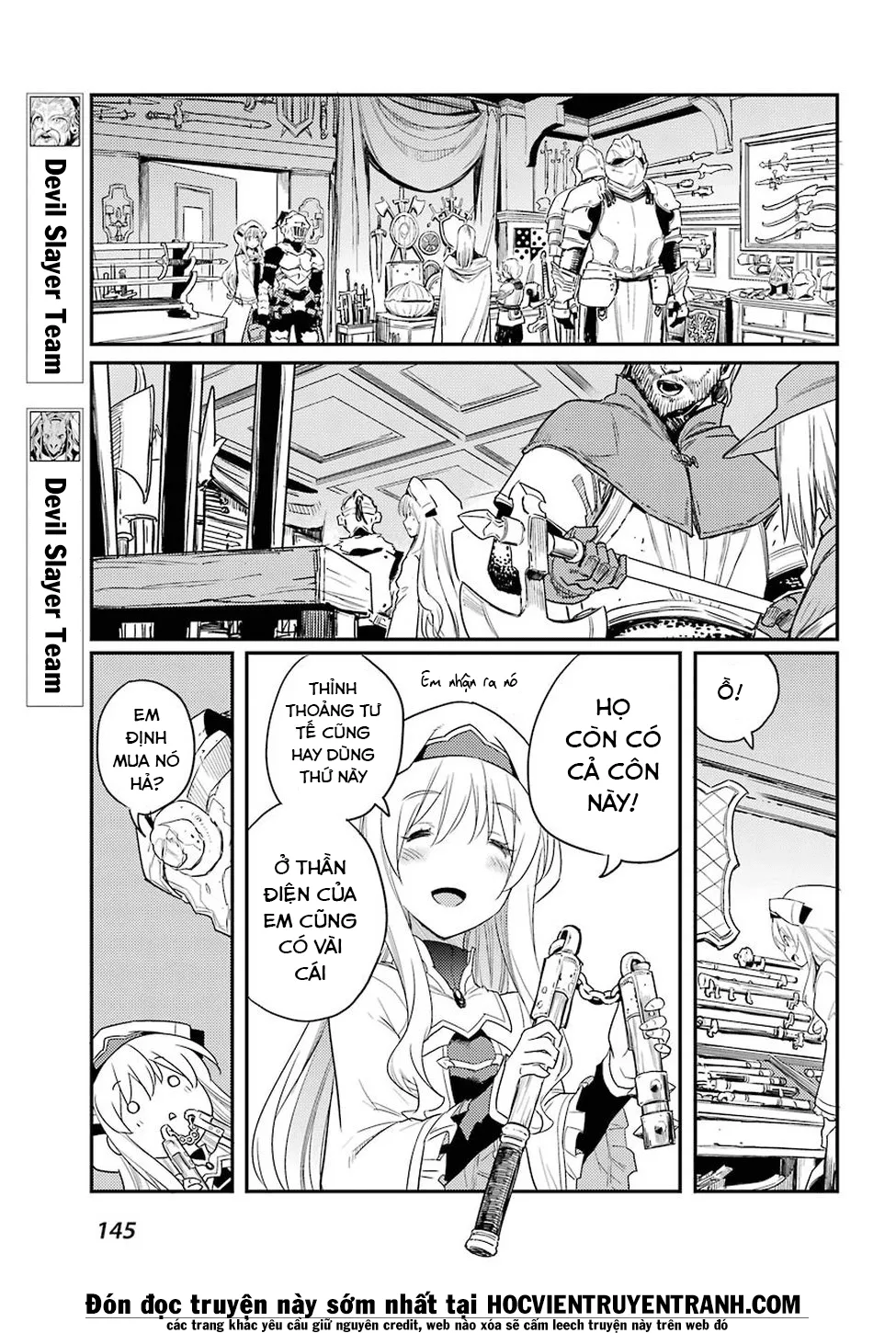 HentaiVN.net - Ảnh 9 - Goblin Slayer [Thợ Săn Goblin; ゴブリンスレイヤー; Tôi Chỉ Muốn Tiêu Diệt Goblin] - Chap 25