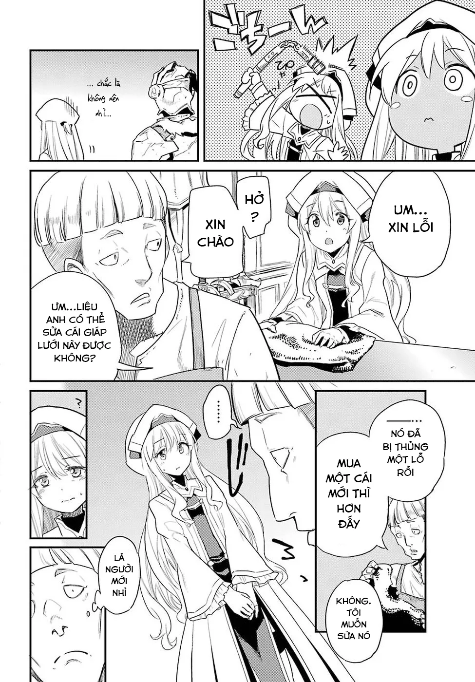 HentaiVN.net - Ảnh 10 - Goblin Slayer [Thợ Săn Goblin; ゴブリンスレイヤー; Tôi Chỉ Muốn Tiêu Diệt Goblin] - Chap 25