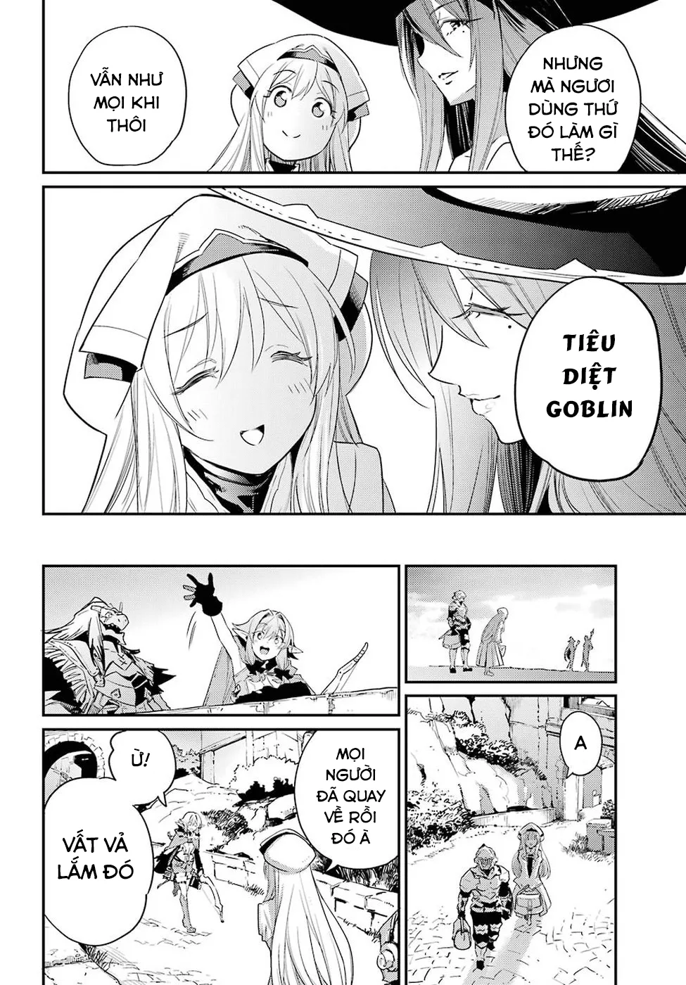 HentaiVN.net - Ảnh 24 - Goblin Slayer [Thợ Săn Goblin; ゴブリンスレイヤー; Tôi Chỉ Muốn Tiêu Diệt Goblin] - Chap 25