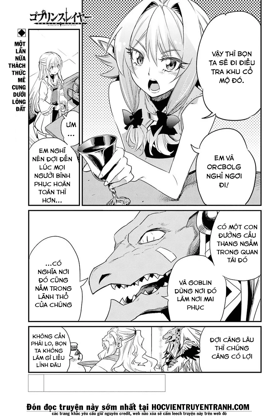 HentaiVN.net - Ảnh 3 - Goblin Slayer [Thợ Săn Goblin; ゴブリンスレイヤー; Tôi Chỉ Muốn Tiêu Diệt Goblin] - Chap 25