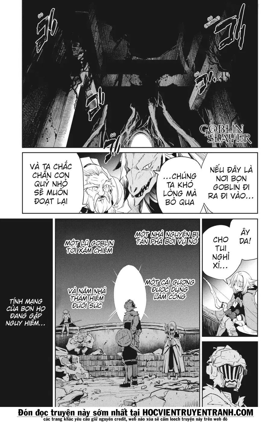 HentaiVN.net - Ảnh 3 - Goblin Slayer [Thợ Săn Goblin; ゴブリンスレイヤー; Tôi Chỉ Muốn Tiêu Diệt Goblin] - Chap 27