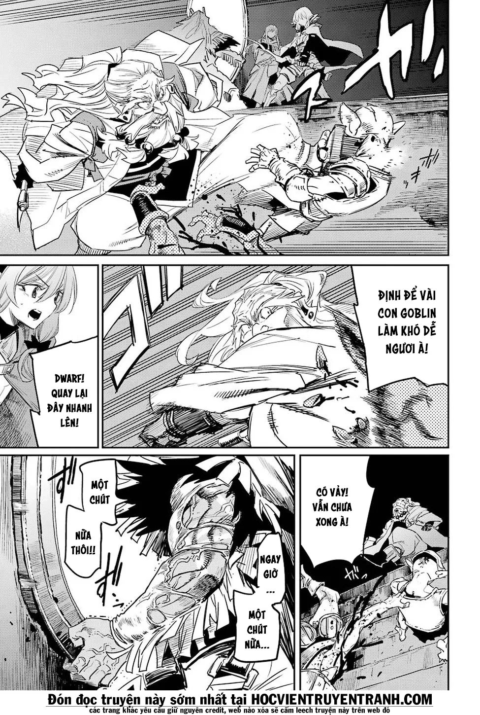 HentaiVN.net - Ảnh 15 - Goblin Slayer [Thợ Săn Goblin; ゴブリンスレイヤー; Tôi Chỉ Muốn Tiêu Diệt Goblin] - Chap 28