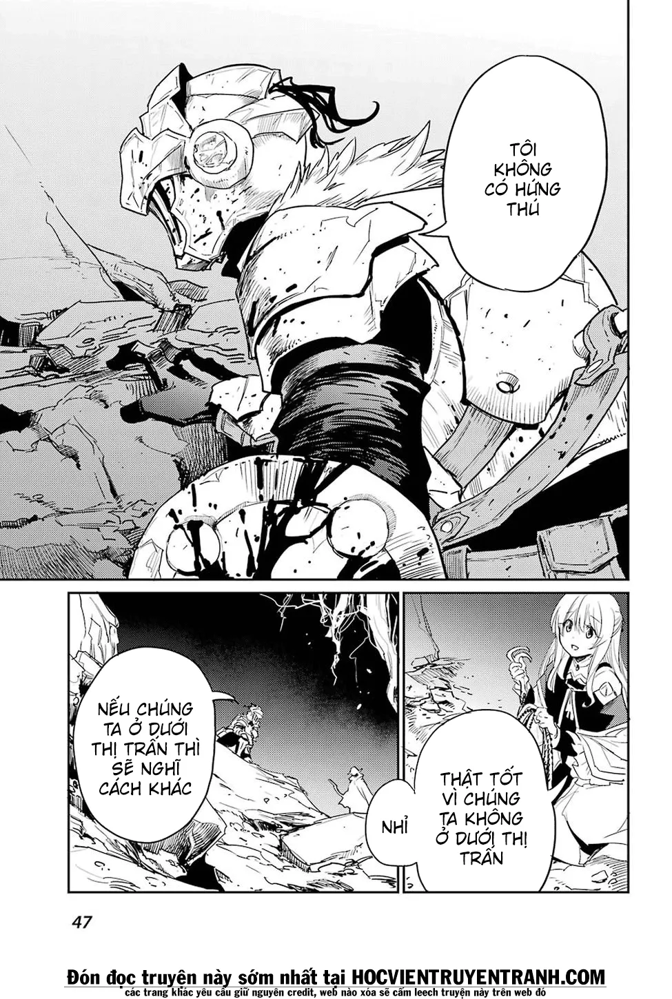 HentaiVN.net - Ảnh 35 - Goblin Slayer [Thợ Săn Goblin; ゴブリンスレイヤー; Tôi Chỉ Muốn Tiêu Diệt Goblin] - Chap 28