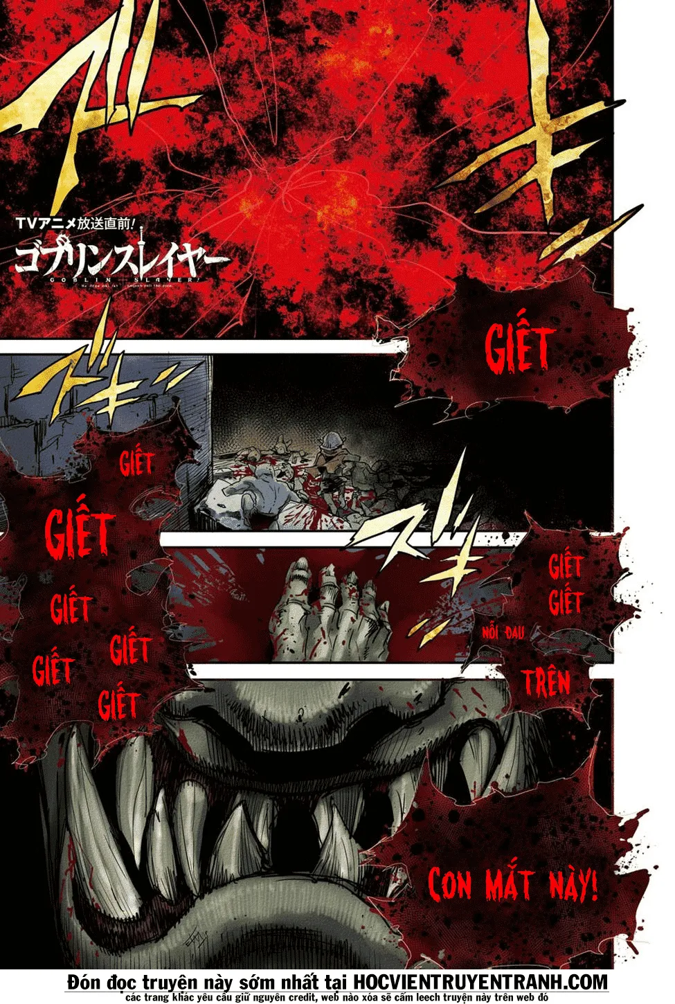 HentaiVN.net - Ảnh 3 - Goblin Slayer [Thợ Săn Goblin; ゴブリンスレイヤー; Tôi Chỉ Muốn Tiêu Diệt Goblin] - Chap 28