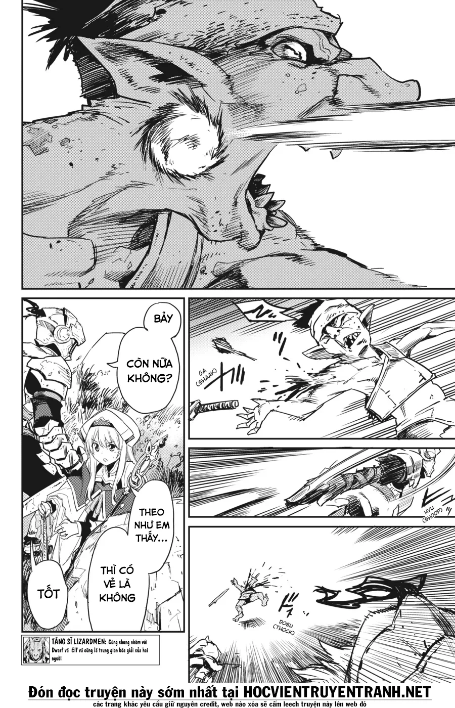HentaiVN.net - Ảnh 9 - Goblin Slayer [Thợ Săn Goblin; ゴブリンスレイヤー; Tôi Chỉ Muốn Tiêu Diệt Goblin] - Chap 30