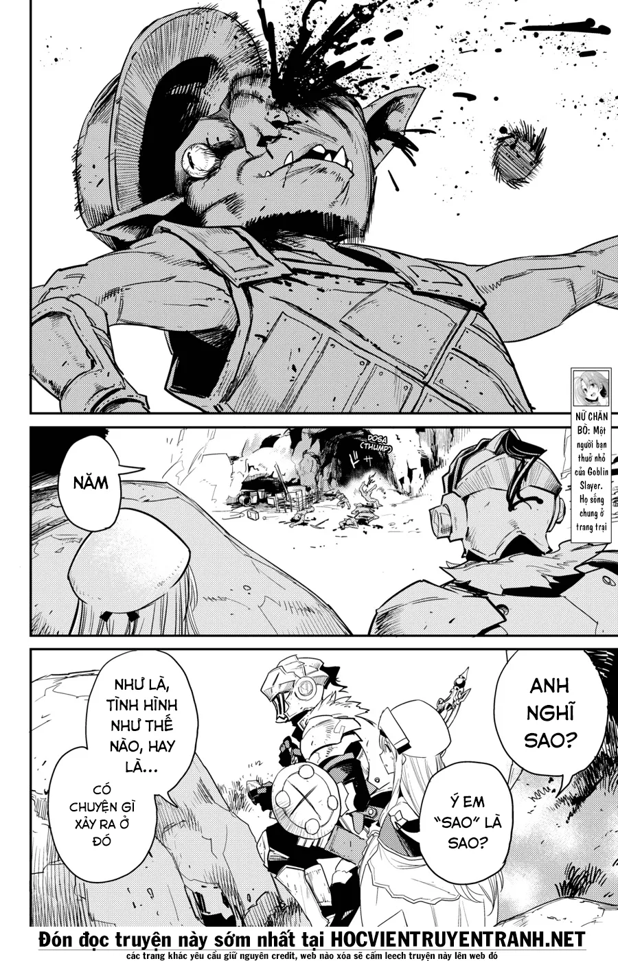 HentaiVN.net - Ảnh 5 - Goblin Slayer [Thợ Săn Goblin; ゴブリンスレイヤー; Tôi Chỉ Muốn Tiêu Diệt Goblin] - Chap 30
