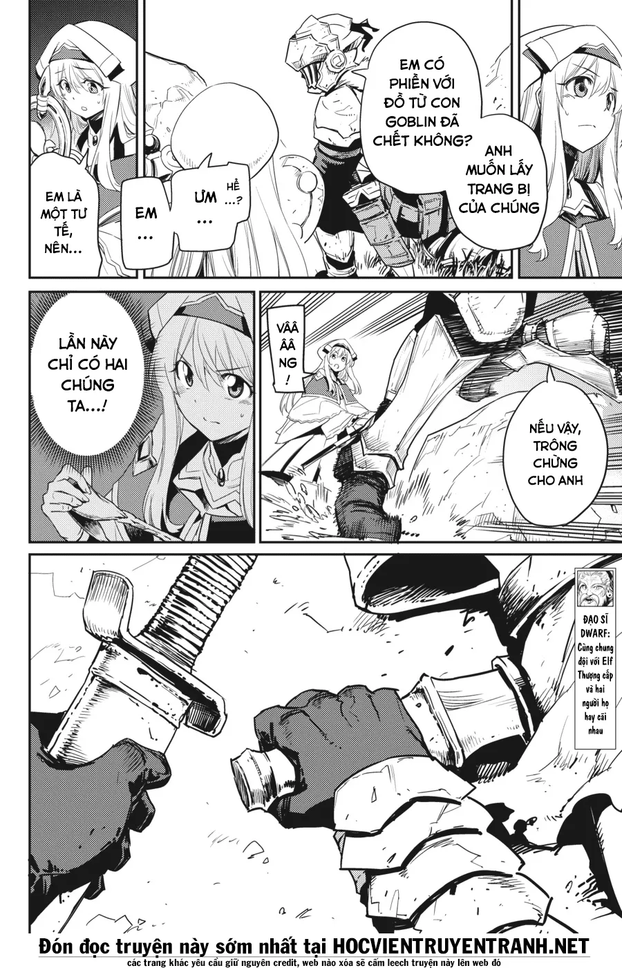 HentaiVN.net - Ảnh 7 - Goblin Slayer [Thợ Săn Goblin; ゴブリンスレイヤー; Tôi Chỉ Muốn Tiêu Diệt Goblin] - Chap 30