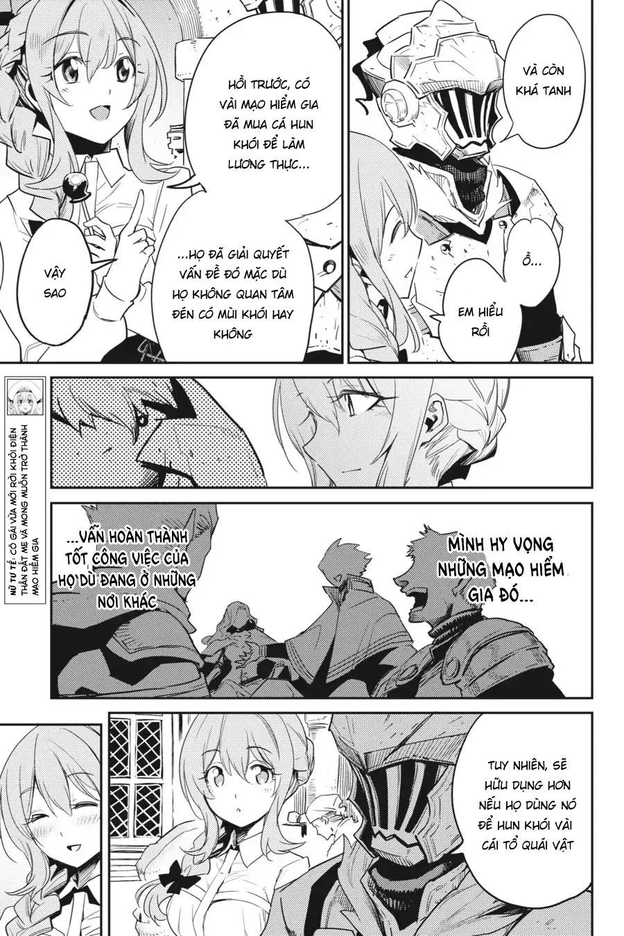 HentaiVN.net - Ảnh 5 - Goblin Slayer [Thợ Săn Goblin; ゴブリンスレイヤー; Tôi Chỉ Muốn Tiêu Diệt Goblin] - Chap 34