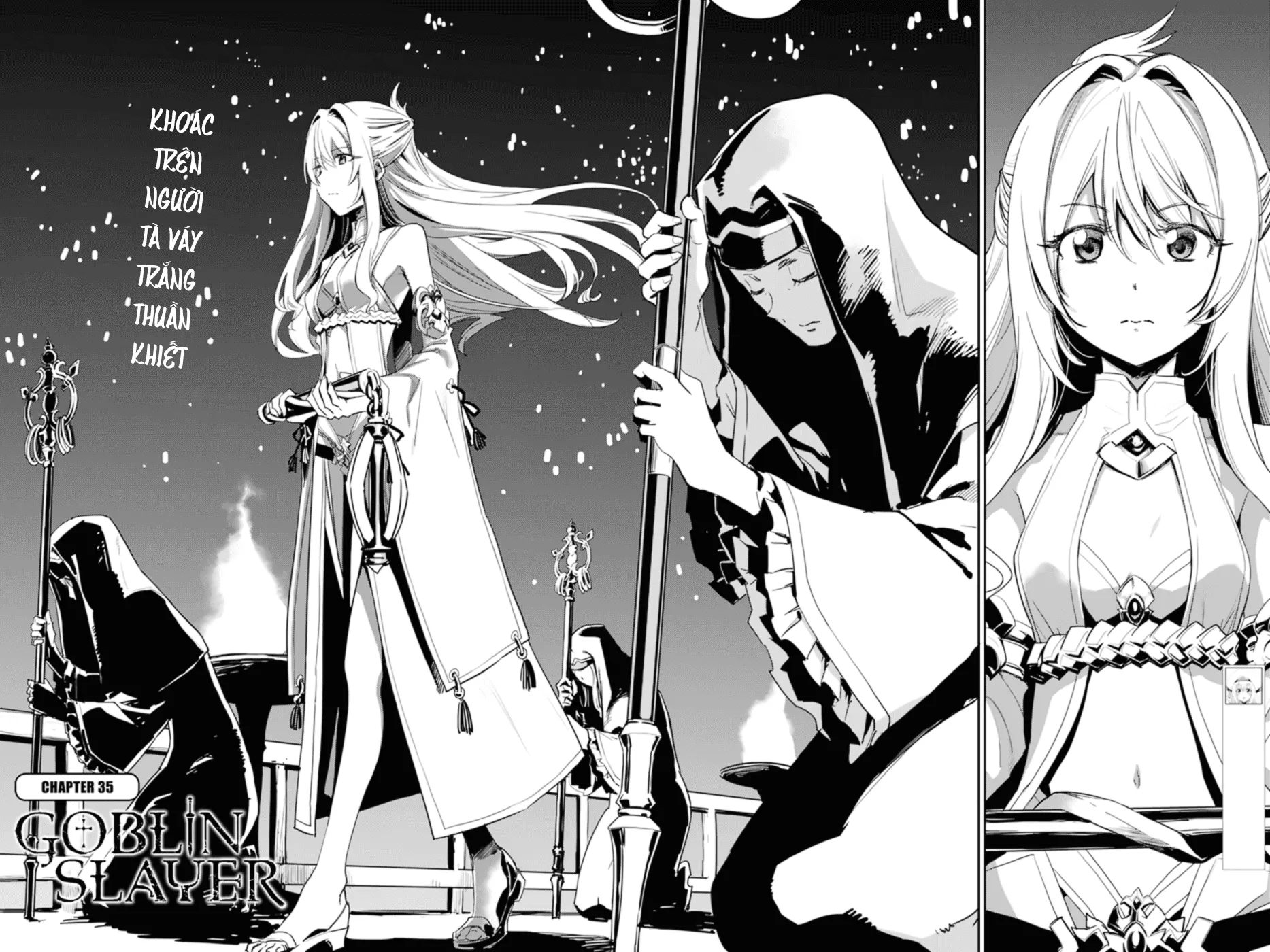 HentaiVN.net - Ảnh 3 - Goblin Slayer [Thợ Săn Goblin; ゴブリンスレイヤー; Tôi Chỉ Muốn Tiêu Diệt Goblin] - Chap 35
