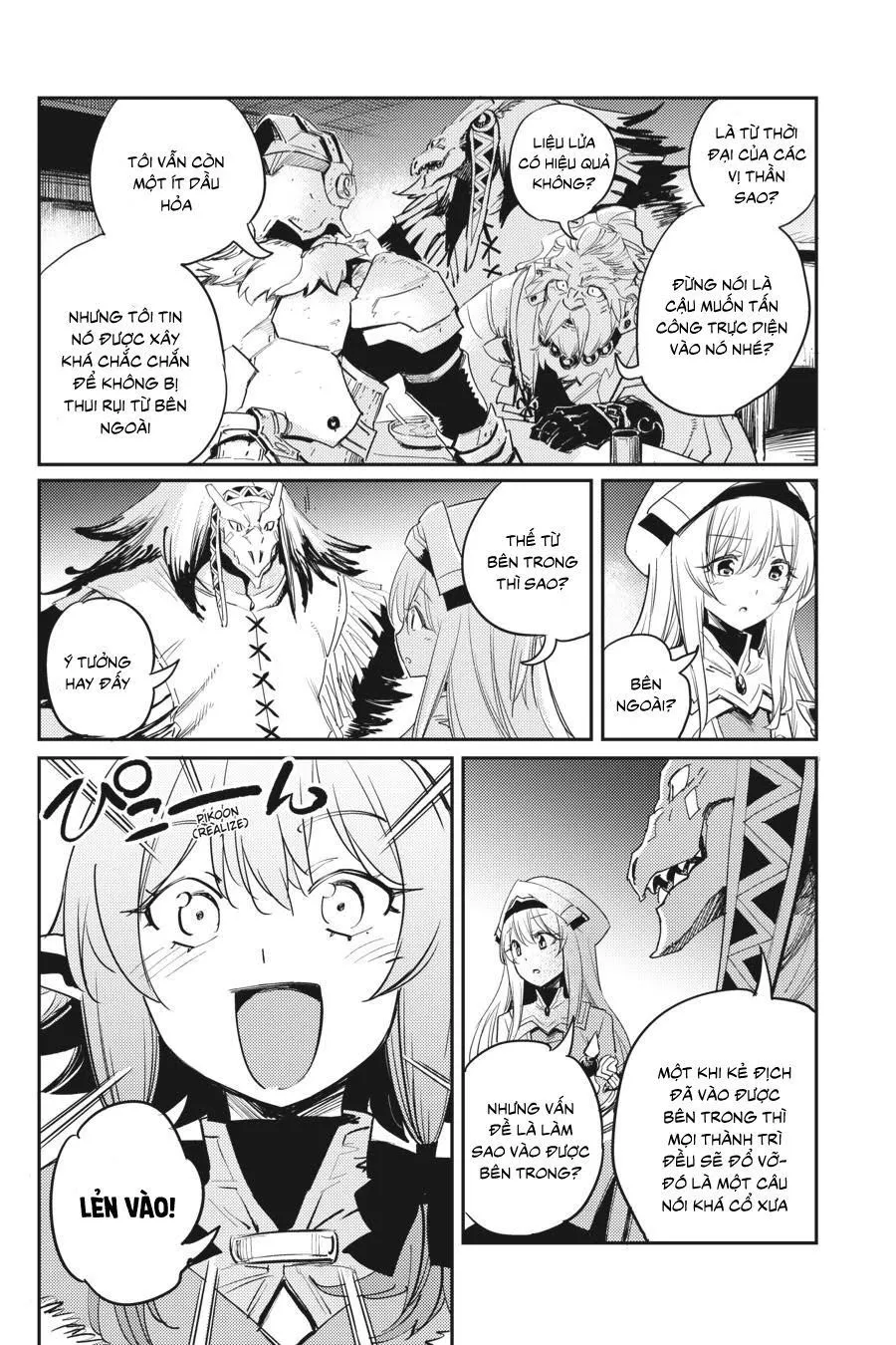 HentaiVN.net - Ảnh 11 - Goblin Slayer [Thợ Săn Goblin; ゴブリンスレイヤー; Tôi Chỉ Muốn Tiêu Diệt Goblin] - Chap 46