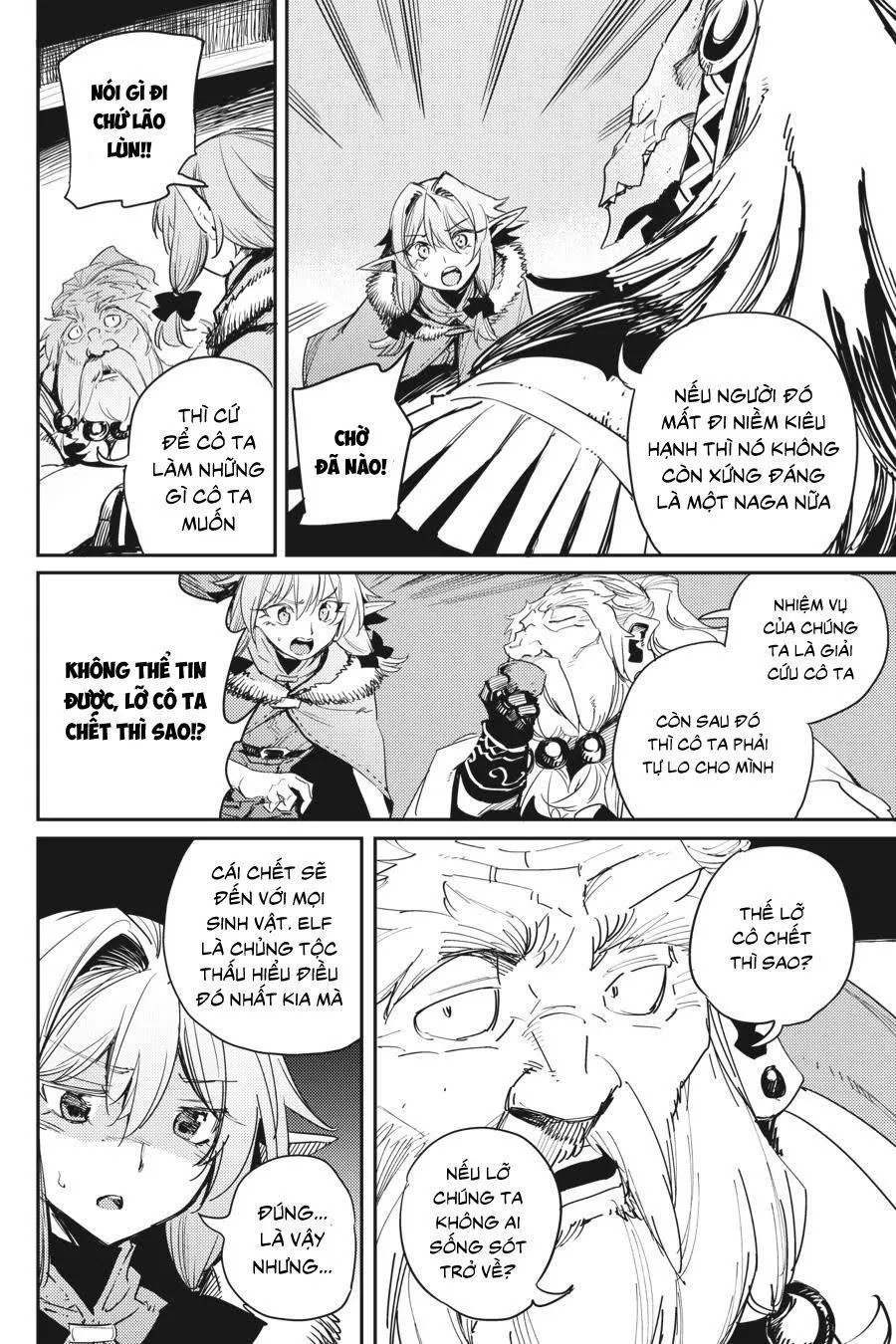 HentaiVN.net - Ảnh 21 - Goblin Slayer [Thợ Săn Goblin; ゴブリンスレイヤー; Tôi Chỉ Muốn Tiêu Diệt Goblin] - Chap 46