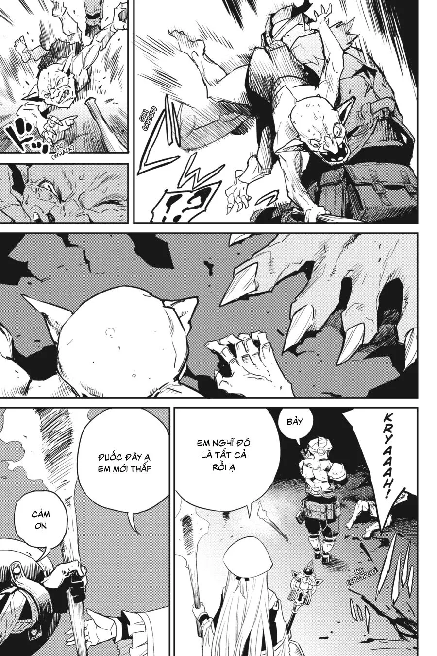 HentaiVN.net - Ảnh 29 - Goblin Slayer [Thợ Săn Goblin; ゴブリンスレイヤー; Tôi Chỉ Muốn Tiêu Diệt Goblin] - Chap 55