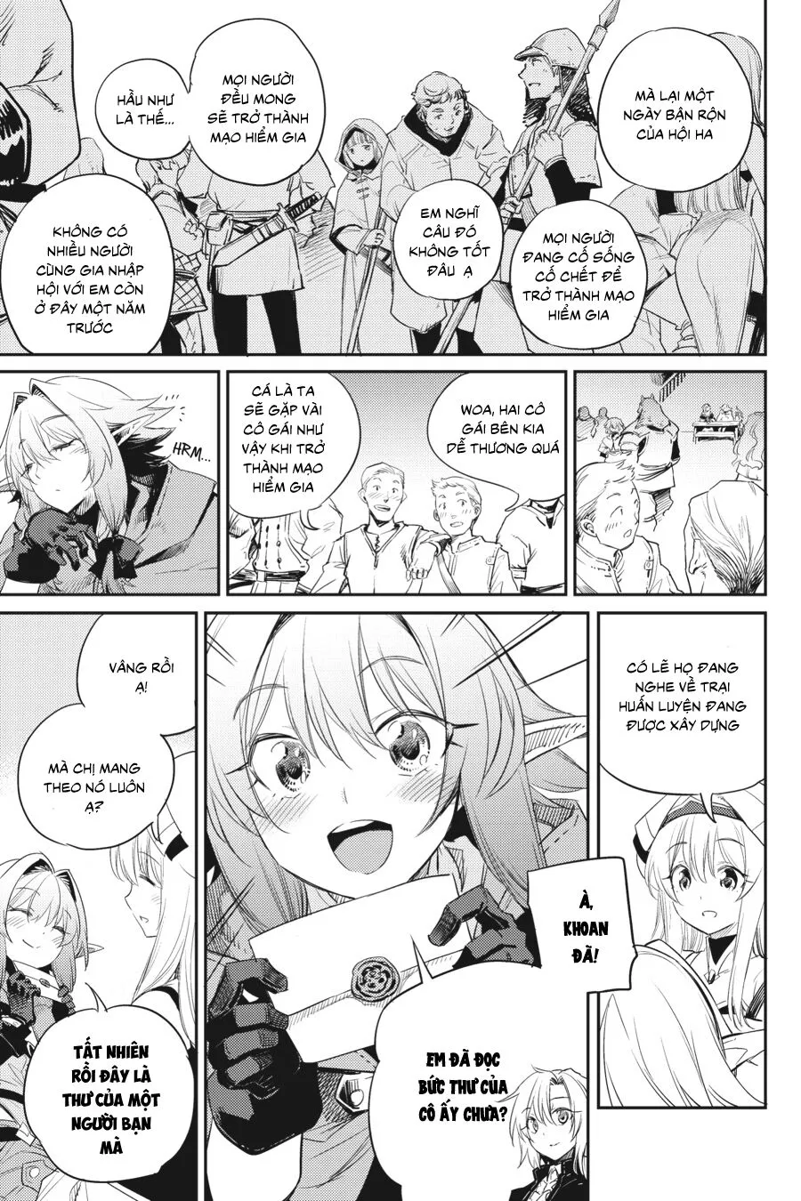 HentaiVN.net - Ảnh 7 - Goblin Slayer [Thợ Săn Goblin; ゴブリンスレイヤー; Tôi Chỉ Muốn Tiêu Diệt Goblin] - Chap 55